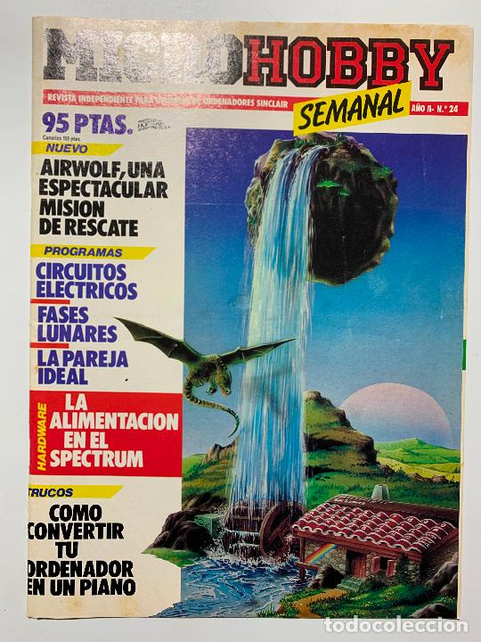 Coleccionismo de Revistas y Peri&oacute;dicos: revista micro hobby microhobby a&ntilde;o II n&ordm; 24