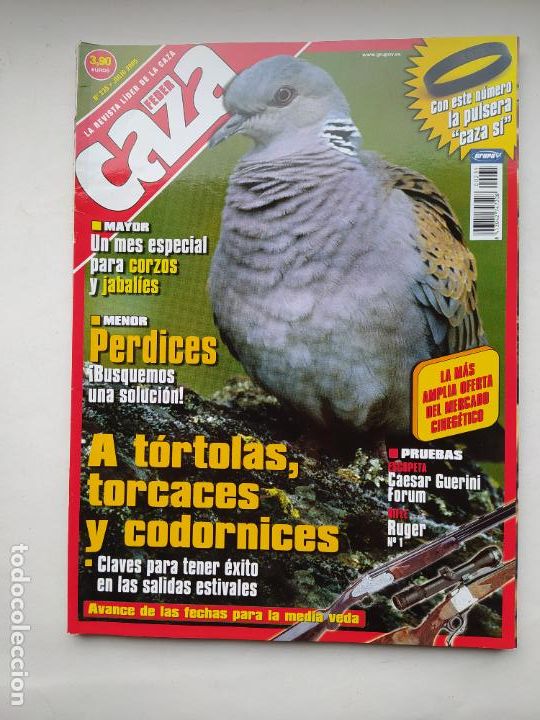 Coleccionismo de Revistas y Peri&oacute;dicos: REVISTA FEDE CAZA N&ordm; 235. JULIO 2005. TORTOLAS, TORCACES, CODORNICES. TDKC109