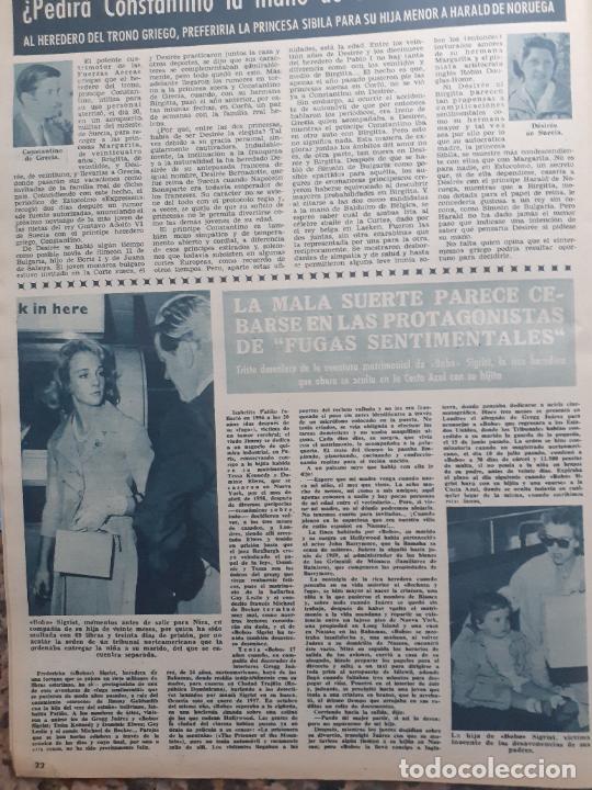 Sammeln von Zeitschriften und Zeitungen: BOBO SIGRIST ISABELITA PATI&Ntilde;O CONSTANTINO DE GRECIA DESIREE DE SUECIA