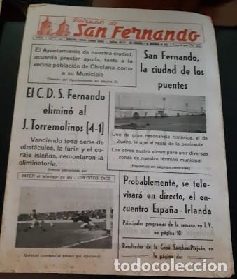 Coleccionismo de Revistas y Peri&oacute;dicos: MIRADOR DE SAN FERNANDO N&ordm; 22, NOVIEMBRE DE 1965