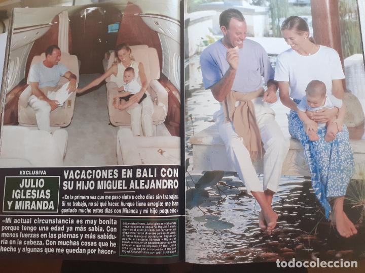 Coleccionismo de Revistas y Peri&oacute;dicos: JULIO IGLESIAS Y MIRANDA EN BALI