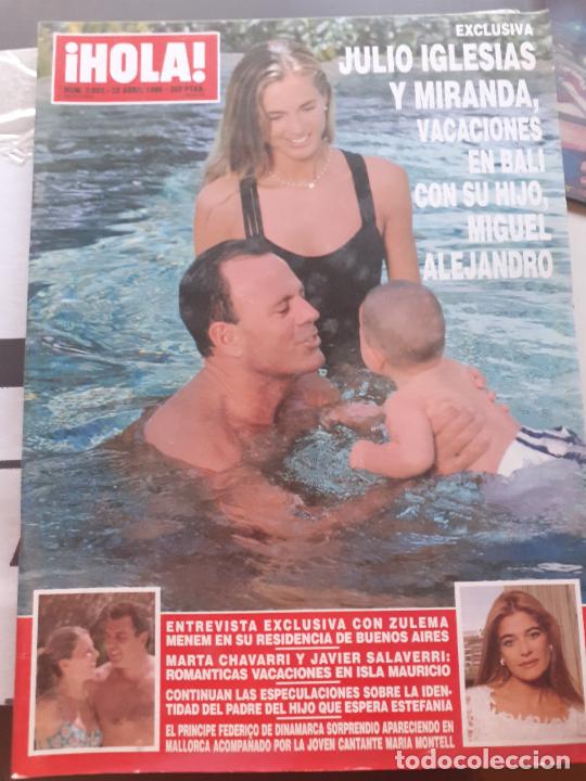 Coleccionismo de Revistas y Peri&oacute;dicos: PORTADA DE miranda julio iglesias