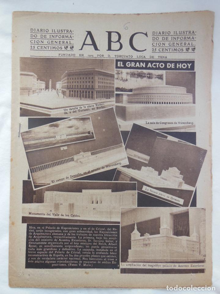 Coleccionismo de Revistas y Peri&oacute;dicos: ABC Diario Ilustrado, 6 de mayo 1942. Segunda Guerra Mundial