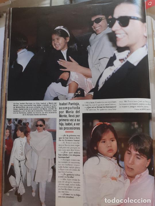 Coleccionismo de Revistas y Peri&oacute;dicos: ISABEL PANTOJA MARIA DEL MONTE CHABELITA PAQUIRRIN EN LA SEMANA SANTA DE SEVILLA