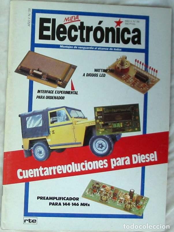 Collezionismo di Riviste e Giornali: REVISTA NUEVA ELECTR&Oacute;NICA N&ordm; 59 / JULIO 1988 - VER &Iacute;NDICE