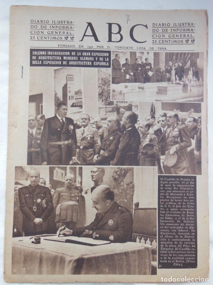 Coleccionismo de Revistas y Peri&oacute;dicos: ABC Diario Ilustrado, 7 de mayo 1942. Segunda Guerra Mundial