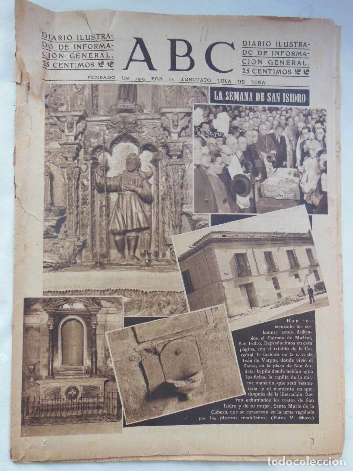 Coleccionismo de Revistas y Peri&oacute;dicos: ABC Diario Ilustrado, 11 de mayo 1942. Segunda Guerra Mundial