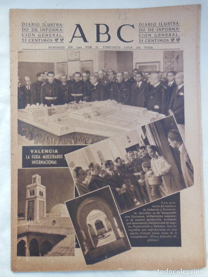Coleccionismo de Revistas y Peri&oacute;dicos: ABC Diario Ilustrado, 13 de mayo 1942. Segunda Guerra Mundial