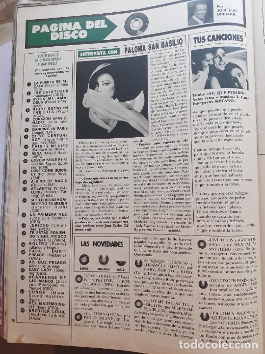 Coleccionismo de Revistas y Peri&oacute;dicos: PALOMA SAN BASILIO MECANO AY QUE PESADO