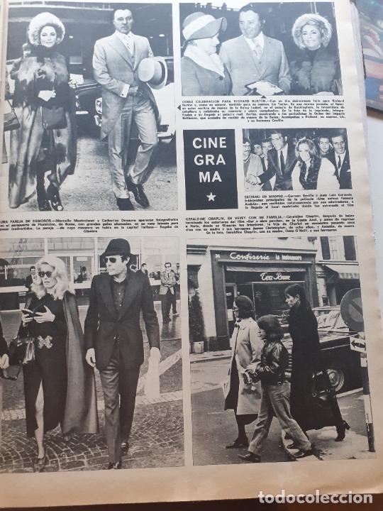 Colecionismo de Revistas e Jornais: CATHERINE DENEUVE MARCELLO MASTROIANNI ELIZABETH TAYLOR RICHARD BURTON CARMEN SEVILLA GERALDINE CHA