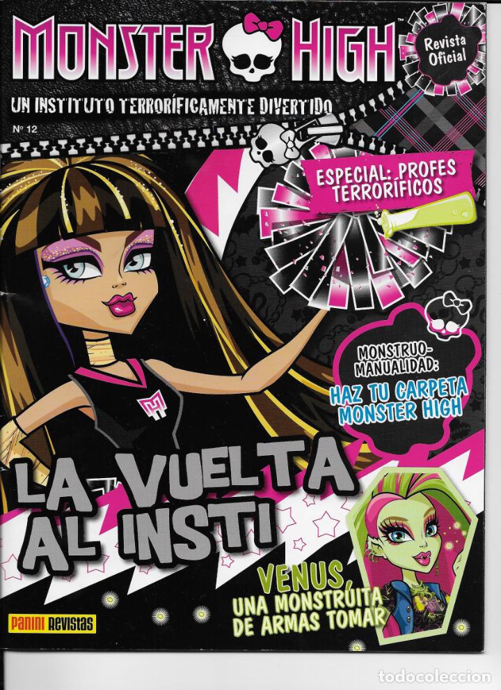 Coleccionismo de revistas y peri&oacute;dicos: revista monster high oficial n&ordm; 12 a&ntilde;o 2012