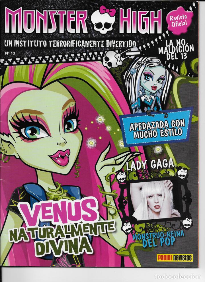 Coleccionismo de revistas y peri&oacute;dicos: revista monster high oficial n&ordm; 13 a&ntilde;o 2012