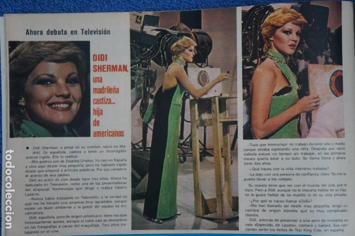 Coleccionismo de Revistas y Peri&oacute;dicos: RECORTE CLIPPING DE DIDI SHERMAN ESPECIAL NOCHEVIEJA REVISTA SEMANA N&ordm; 1871 PAG. 30 L24