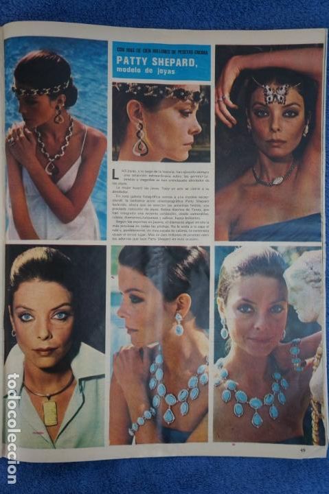 Coleccionismo de Revistas y Peri&oacute;dicos: RECORTE CLIPPING DE PATTY SHEPARD REVISTA SEMANA N&ordm; 1871 PAG. 49 L24