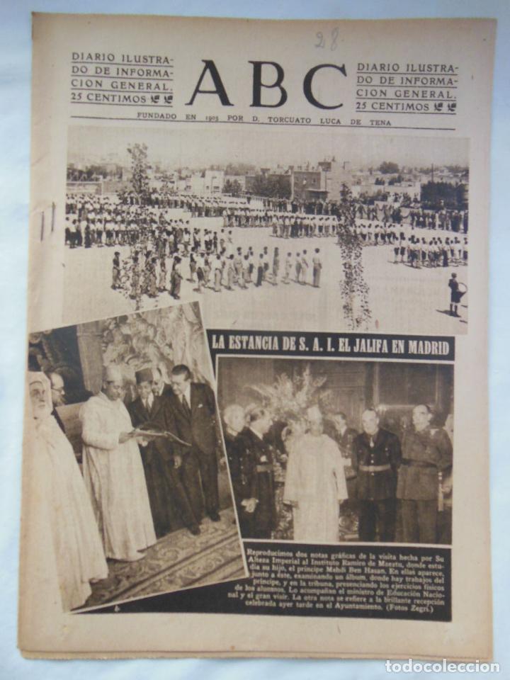 Coleccionismo de Revistas y Peri&oacute;dicos: ABC Diario Ilustrado, 28 de mayo 1942. Segunda Guerra Mundial