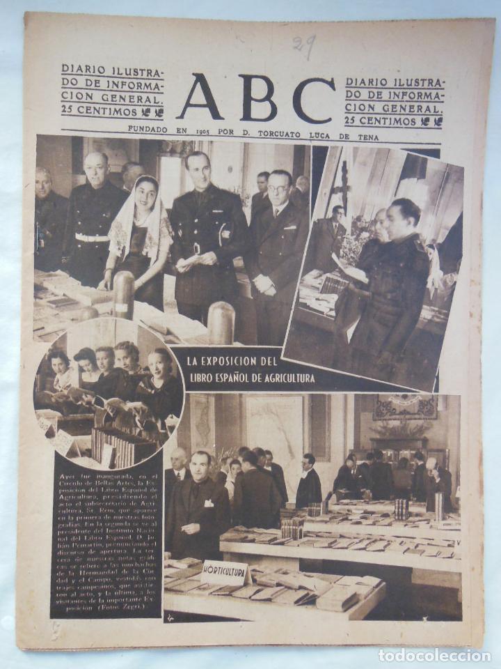 Coleccionismo de Revistas y Peri&oacute;dicos: ABC Diario Ilustrado, 29 de mayo 1942. Segunda Guerra Mundial