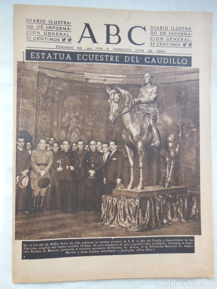 Coleccionismo de Revistas y Peri&oacute;dicos: ABC Diario Ilustrado, 4 de junio 1942. Segunda Guerra Mundial