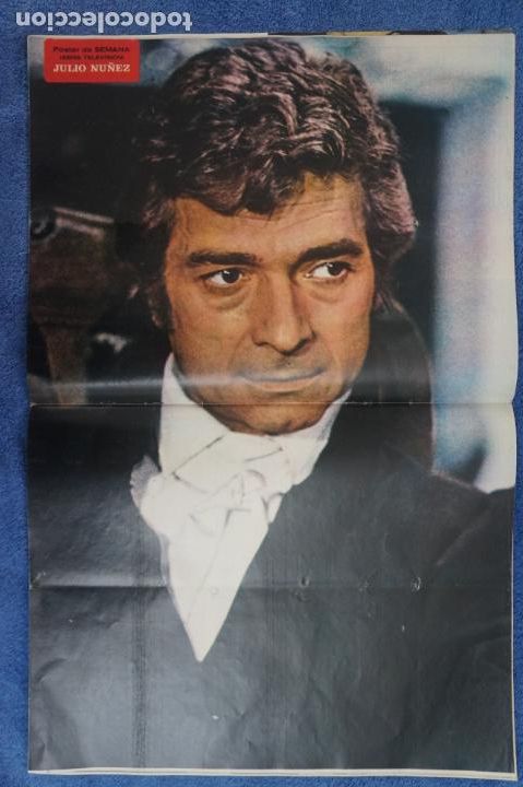 Coleccionismo de Revistas y Peri&oacute;dicos: RECORTE CLIPPING DE POSTER JULIO NU&Ntilde;EZ REVISTA SEMANA N&ordm; 1849 PAG. 34-35 L24