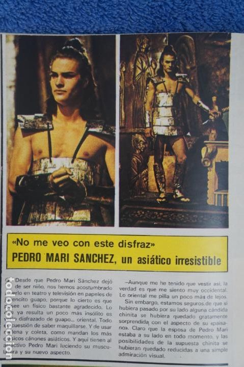 Coleccionismo de Revistas y Peri&oacute;dicos: RECORTE CLIPPING DE PEDRO MARI SANCHEZ REVISTA SEMANA N&ordm; 1849 PAG. 38 L24