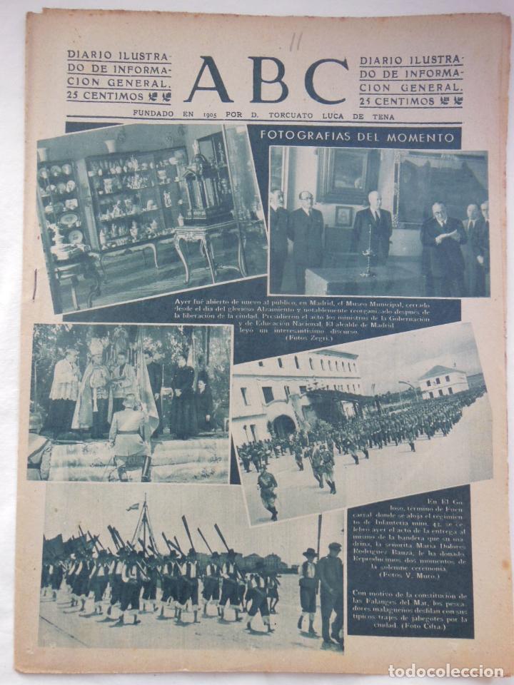 Coleccionismo de Revistas y Peri&oacute;dicos: ABC Diario Ilustrado, 11 de junio 1942. Segunda Guerra Mundial