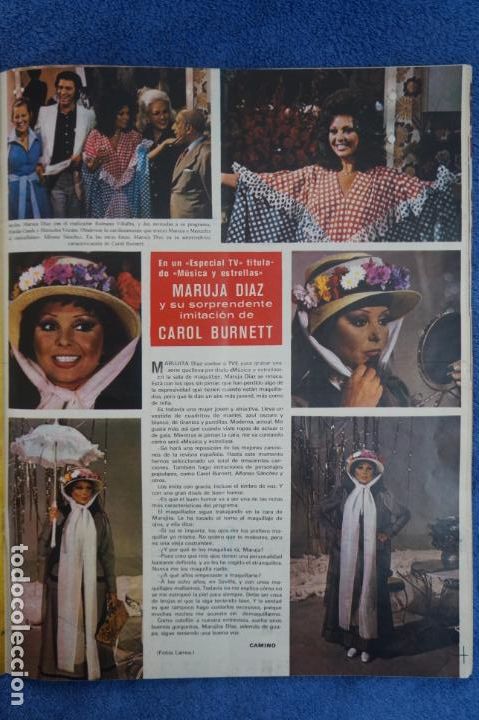 Coleccionismo de Revistas y Peri&oacute;dicos: RECORTE CLIPPING DE MARUJA DIAZ EN MUSICA Y ESTRELLAS REVISTA SEMANA N&ordm; 1848 PAG. 47 L24