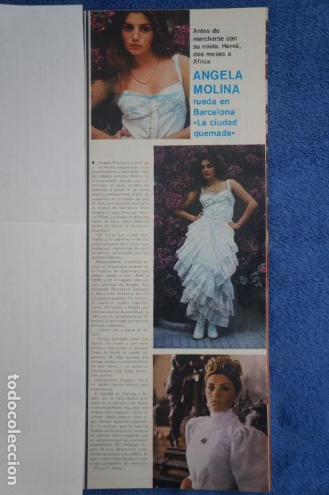 Coleccionismo de Revistas y Peri&oacute;dicos: RECORTE CLIPPING DE ANGELA MOLINA REVISTA SEMANA N&ordm; 1848 PAG. 71 L24
