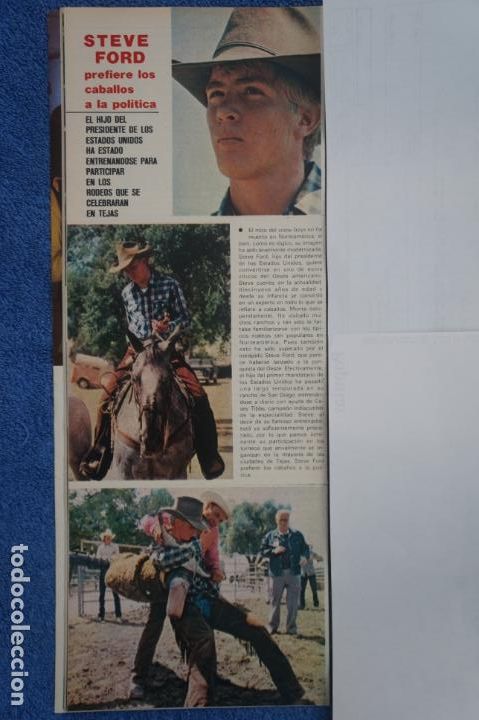 Coleccionismo de Revistas y Peri&oacute;dicos: RECORTE CLIPPING DE STEVE FORD REVISTA SEMANA N&ordm; 1847 PAG. 22 L24