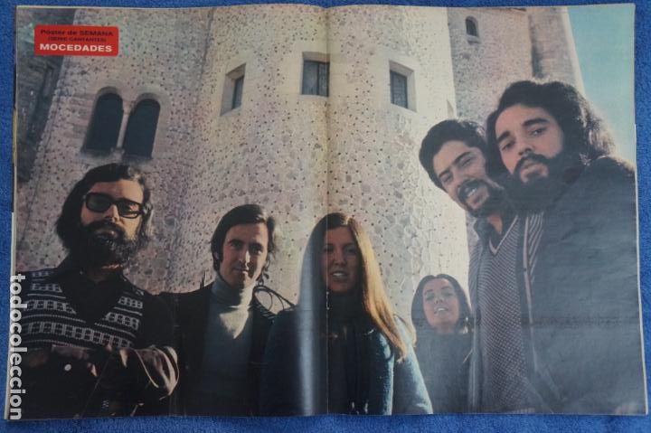 Coleccionismo de Revistas y Peri&oacute;dicos: RECORTE CLIPPING DE POSTER MOCEDADES REVISTA SEMANA N&ordm; 1847 PAG. 34-35 L24
