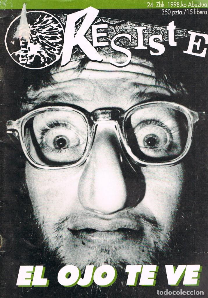 Coleccionismo de Revistas y Peri&oacute;dicos: Resiste, fancine vasco n&ordm; 24 de 1998