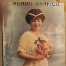 Coleccionismo de Revistas y Periódicos: REVISTA MUNDO GRAFICO N° 169 . AÑO 1915 TUNEL DE SOMPORT - GUERRA MARRUECOS- GRUPO ESCOLAR MELILLA