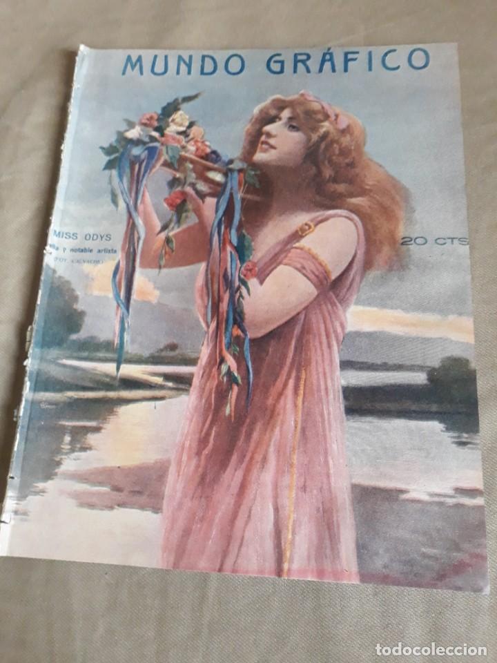 Coleccionismo de Revistas y Peri&oacute;dicos: MUNDO GRAFICO N&ordm; 122 , 1914 MADRID EN DOMINGO DE CARNAVAL - MONUMENTO A CAMPOAMOR EN EL RETIRO