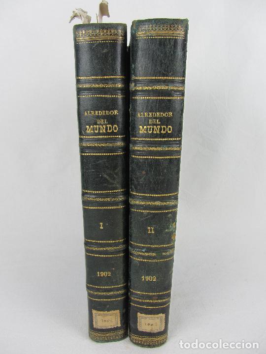 Collectionnisme de Revues et Journaux: Revista Alrededor del Mundo, encuadernada del a&ntilde;o 1902