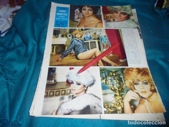 Coleccionismo de revistas y peri&oacute;dicos: RECORTE : SARA MONTIEL , MEJOR QUE NUNCA. SEMANA, FBRO 1971(#)