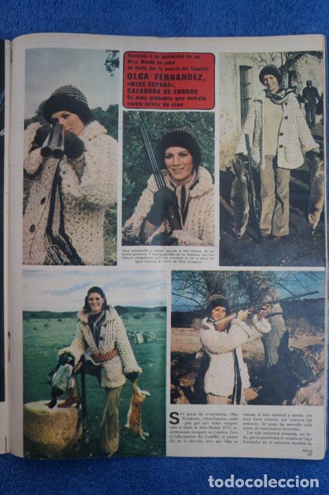 Coleccionismo de Revistas y Peri&oacute;dicos: RECORTE CLIPPING DE OLGA FERNANDEZ MISS ESPA&Ntilde;A 1975 REVISTA SEMANA N&ordm; 1869 PAG. 67-68 L27