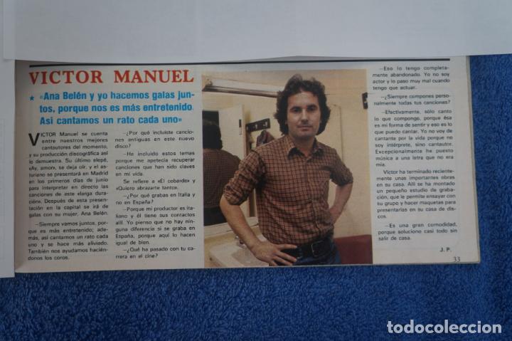 Coleccionismo de Revistas y Peri&oacute;dicos: RECORTE CLIPPING DE VICTOR MANUEL REVISTA SEMANA N&ordm; 2154 PAG. 33 L26