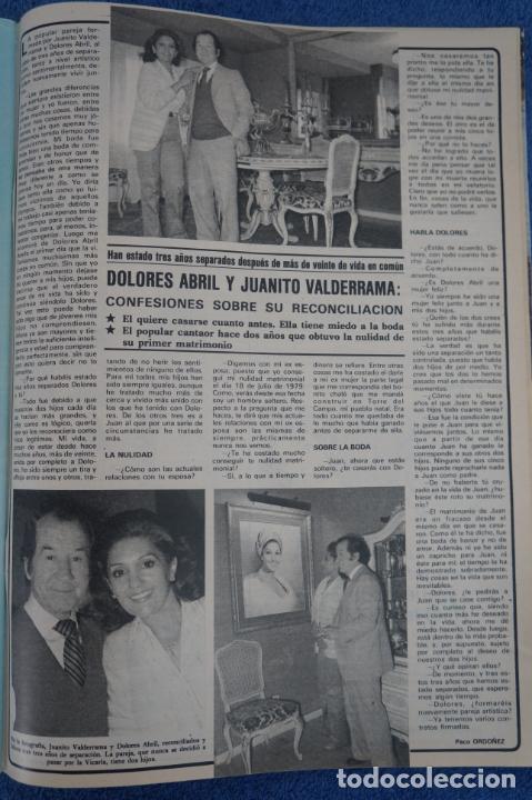 Coleccionismo de Revistas y Peri&oacute;dicos: RECORTE CLIPPING DE DOLORES ABRIL Y JUANITO BALDERRAMA REVISTA SEMANA N&ordm; 2154 PAG. 101 L26