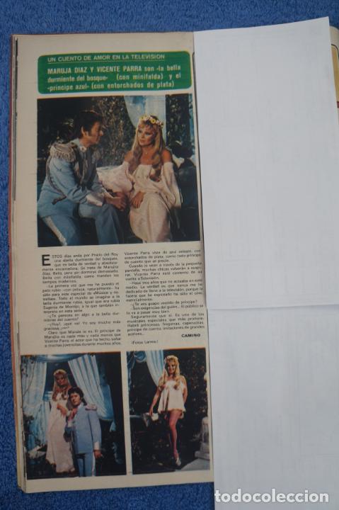 Coleccionismo de Revistas y Peri&oacute;dicos: RECORTE CLIPPING DE MARUJA DIAZ Y VICENTE PARRA REVISTA SEMANA N&ordm; 1868 PAG. 38 L26