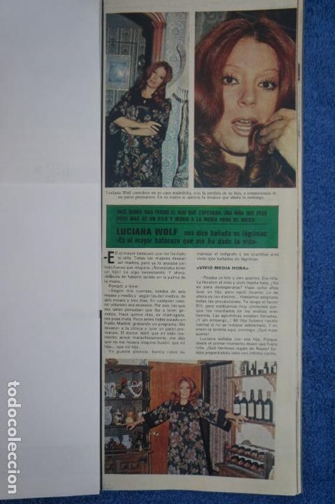 Coleccionismo de Revistas y Peri&oacute;dicos: RECORTE CLIPPING DE LUCIANA WOLF REVISTA SEMANA N&ordm; 1866 PAG. 71-72 L26