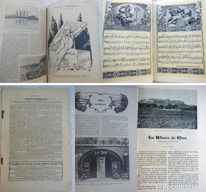 Colecionismo de Revistas e Jornais: HOJAS SELECTAS. Revista para Todos. Diciembre n&uacute;m 11. 1902