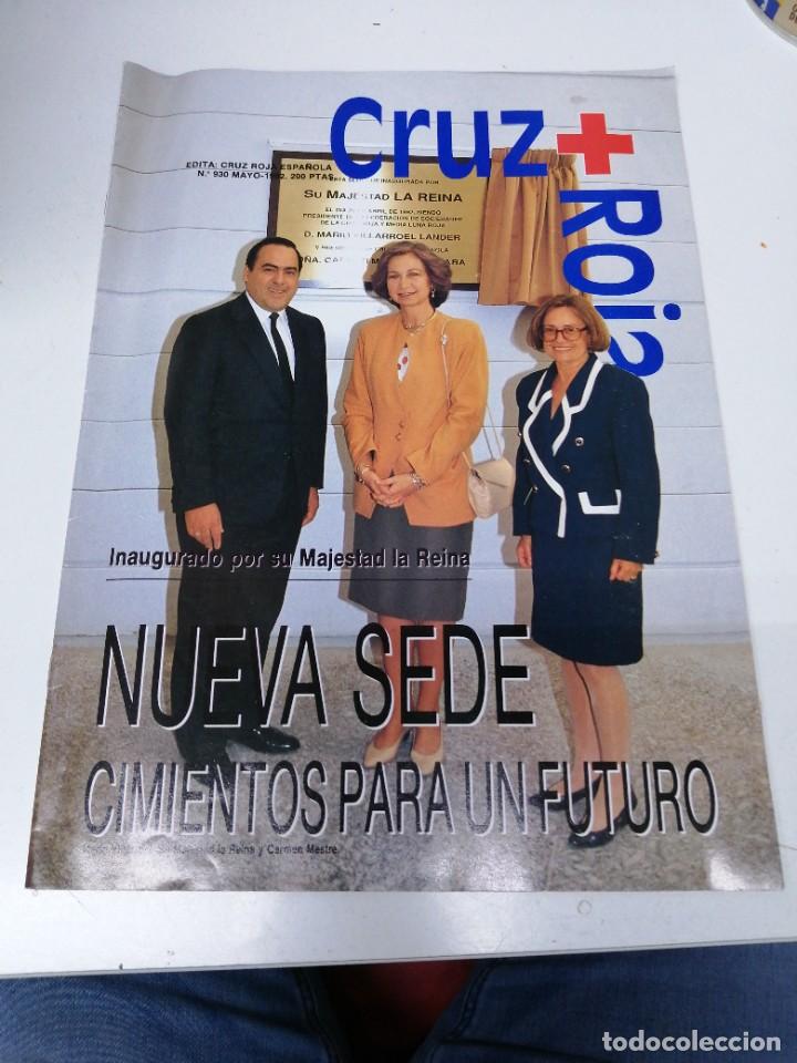 Coleccionismo de revistas y peri&oacute;dicos: Revista CRUZ ROJA N&deg; 930 a&ntilde;o 1992 Mario Villarroel carmen mestre