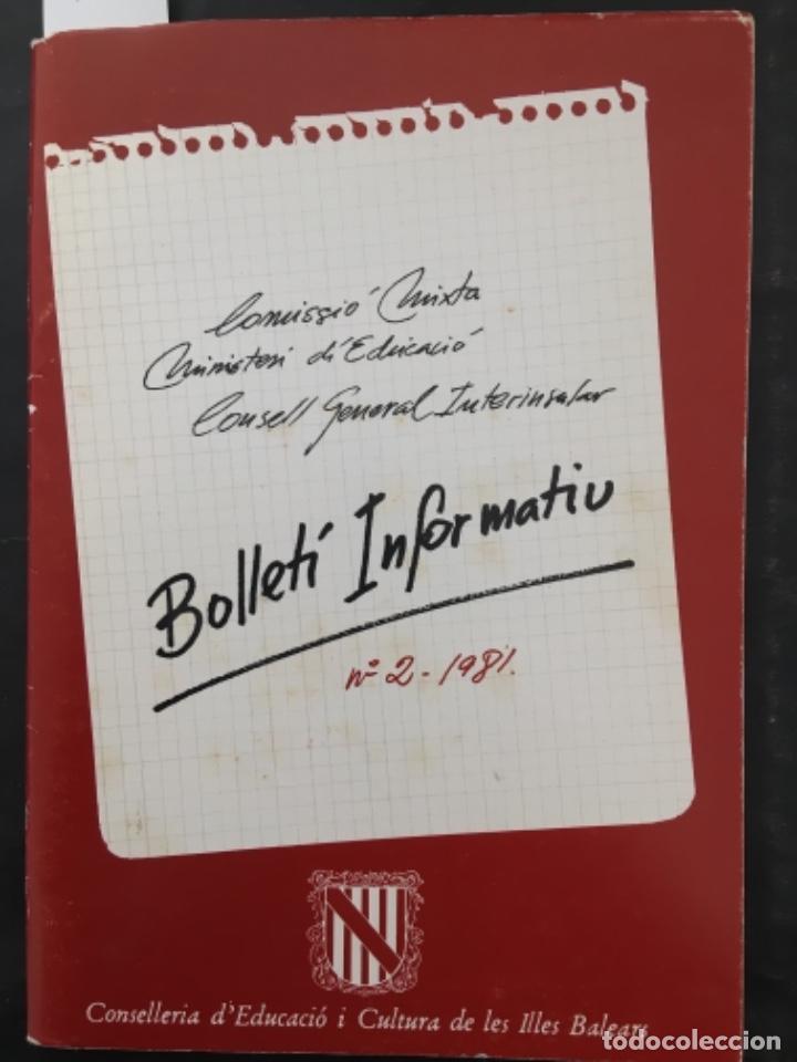 Coleccionismo de Revistas y Peri&oacute;dicos: BOLLETI INFORMATIU 2, 1981, ILLES BALEARS