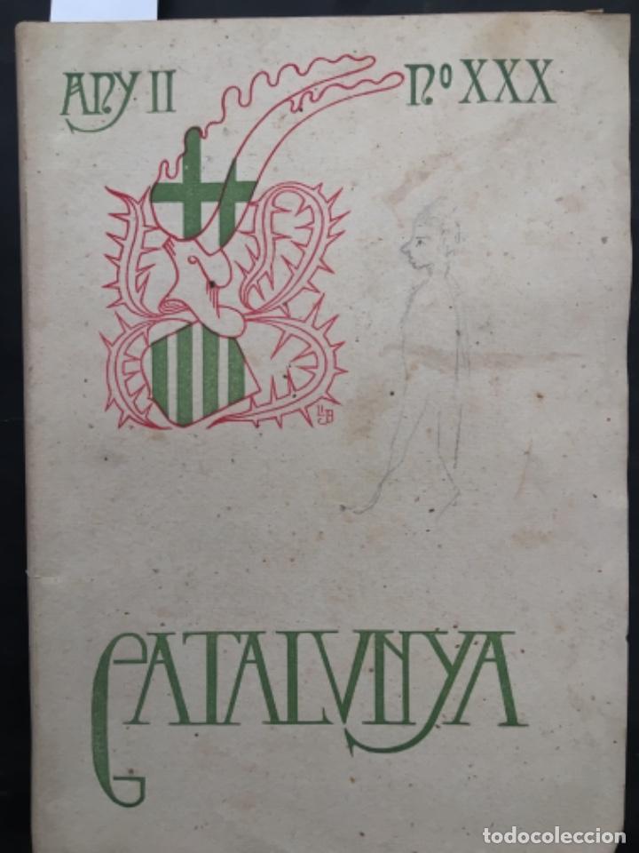 Coleccionismo de Revistas y Peri&oacute;dicos: REVISTA MENSUAL CATALUNYA, JUNY 1904, ANY II, NUMERO XXX