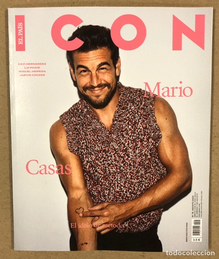 Collectionnisme de Revues et Journaux: ICON EL PA&Iacute;S N&deg; 78 (2020). MARIO CASAS, LIZ PAHIR, JARVIS COCKER, XAVI HERN&Aacute;NDEZ,..,