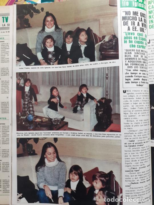 Coleccionismo de Revistas y Peri&oacute;dicos: ISABEL PREYSLER JULIO JOSE ENRIQUE CHABELI