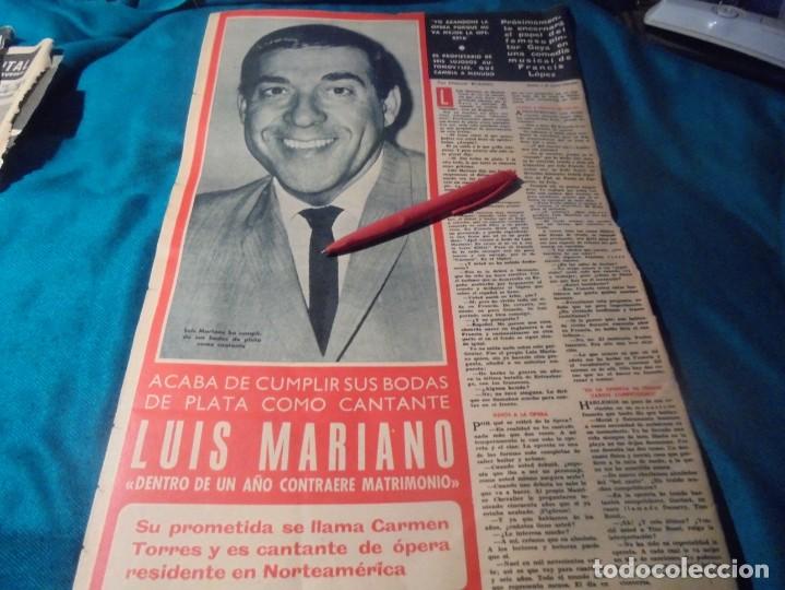 Coleccionismo de Revistas y Peri&oacute;dicos: RECORTE : LUIS MARIANO. DIGAME, OCTBRE 1965(#)