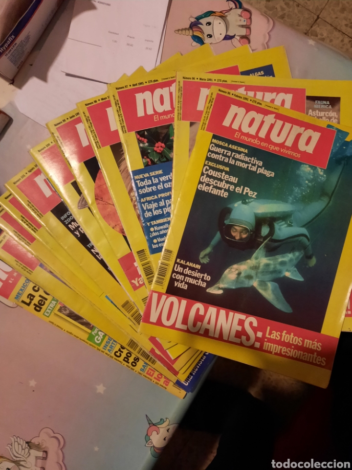 Coleccionismo de revistas y peri&oacute;dicos: Revista Natura a&ntilde;o 91