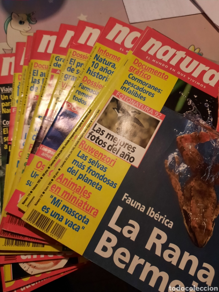 Coleccionismo de revistas y peri&oacute;dicos: Revista Natura a&ntilde;o 93 completo