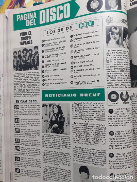 Coleccionismo de Revistas y Peri&oacute;dicos: TAVARES DULCE ANA ANGUITA ENRIQUE Y ANA CATHERINE EUROVISION