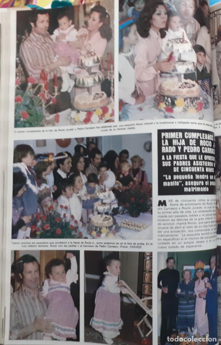 Coleccionismo de Revistas y Peri&oacute;dicos: ROCIO JURADO PEDRO CARRASCO CUMPLEA&Ntilde;OS DE ROCIITO