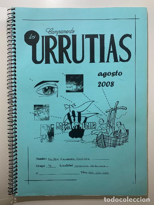 Colecionismo de Revistas e Jornais: CUADERNO CAMPAMENTO LOS URRUTIAS MURCIA 2008